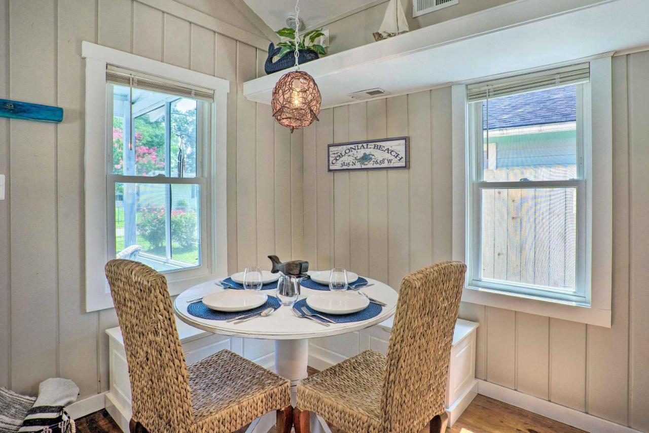 Chic Cottage With Private Yard Steps To Beach! كولونيال المظهر الخارجي الصورة